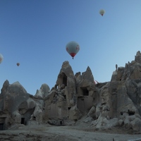 Photo de Turquie - Lunaire Uçhisar en Cappadoce